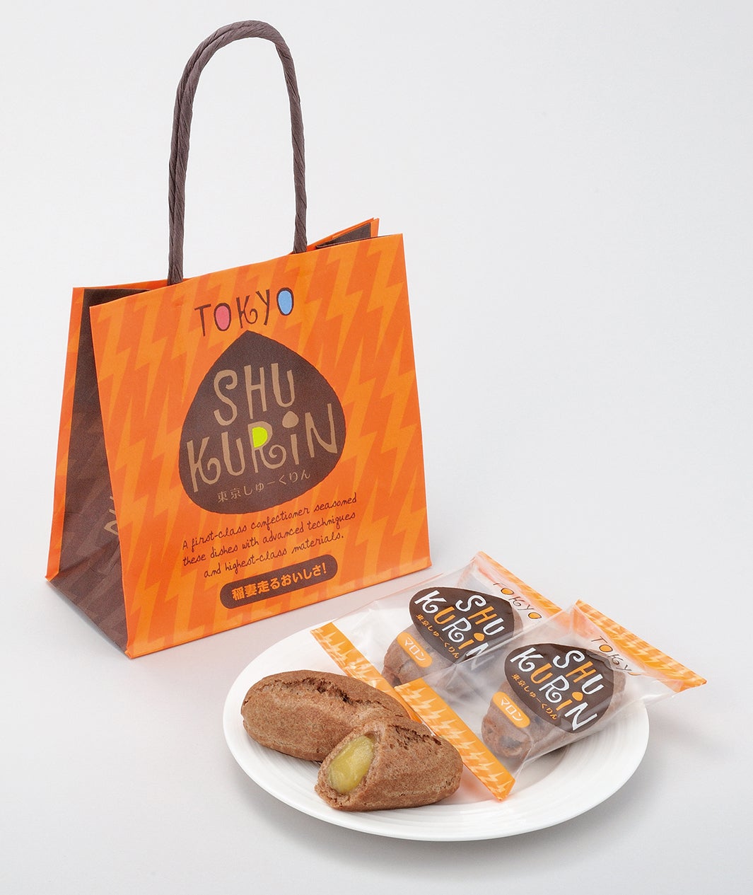 東京しゅーくりん540円（4個入り）～／画像提供：東京ステーション開発