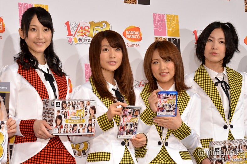 左から：松井玲奈、大島優子、高橋みなみ、松井珠理奈