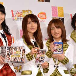 左から:松井玲奈、大島優子、高橋みなみ、松井珠理奈