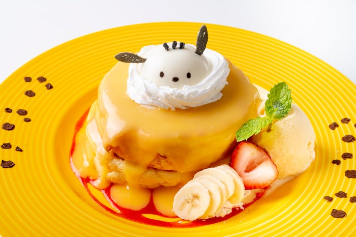 ポチャッコのかくれんぼバナナパンケーキ1,560円／画像提供：ソルト・コンソーシアム
