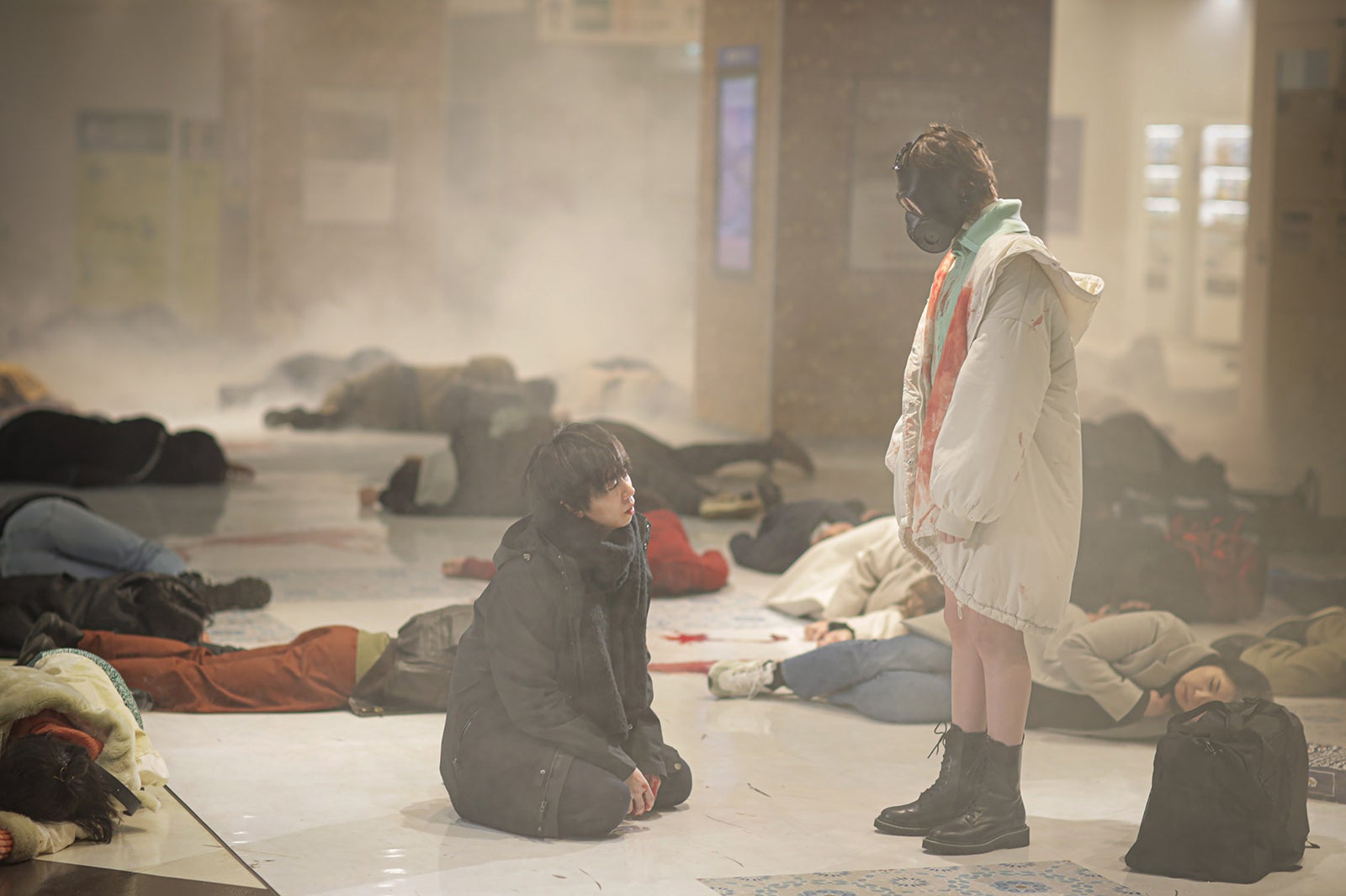 北山宏光、玉城ティナ「君が獣になる前に」第1話より（C）テレビ東京