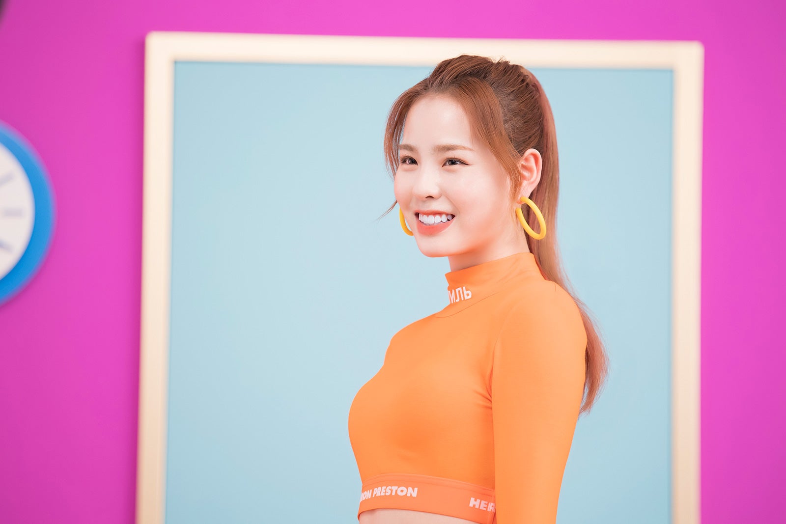 MAKO／新WEBムービー「NEWフィッツダンス 星座占い」篇メイキング（提供写真）