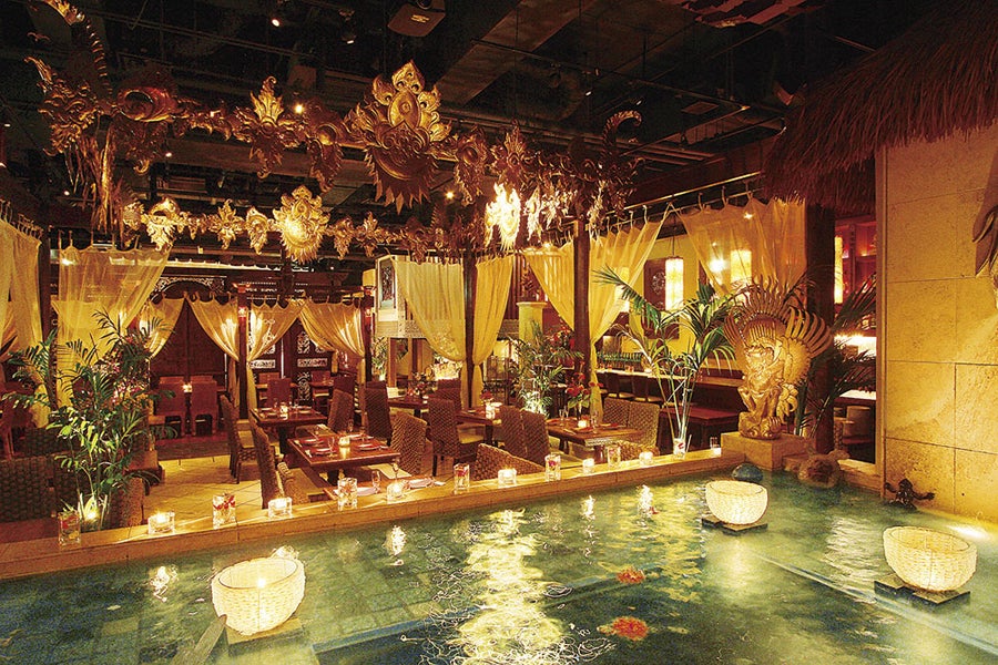 バリラックス THE GARDEN 店内