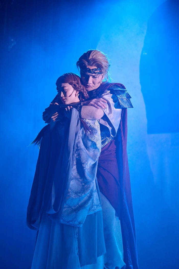 ゲネプロの様子(C)田村由美/小学館(C)2022舞台「BASARA」製作委員会