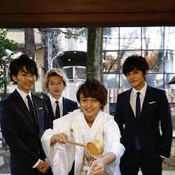 DISH//（左から：MASAKI、、RYUJI、To-iTAKUMI）