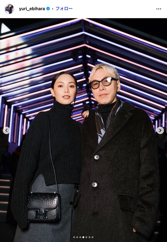 蛯原友里Instagramより