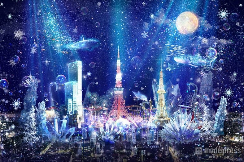 空と海の世界が融合 高層タワーで新たな夜景体験