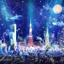 空と海の世界が融合 高層タワーで新たな夜景体験/画像提供:ネイキッド