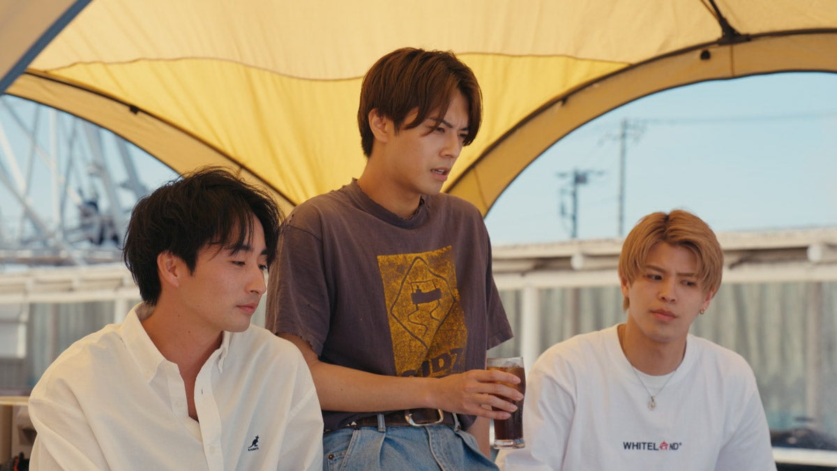 古屋呂敏、中尾暢樹、白鳥大珠／Netflix「オオカミちゃんには騙されない」第8話（C）Netflix