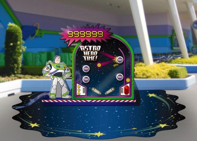 フォトスポットのイメージ（C）Disney