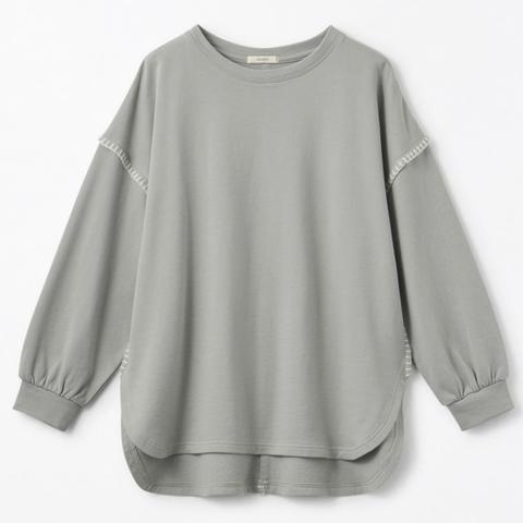 しまむら プチプラのあやコラボ レディース 冬 新作アイテム しまむら しまパト レディース おすすめ オススメ 2021 おしゃれ お洒落 オシャレ プチプラ アイテム コスパ 高コスパ 高見え コラボ 新作 プチプラのあや dearful ディアフル 冬 トップス プルオーバー ステッチ 配色 バイカラー