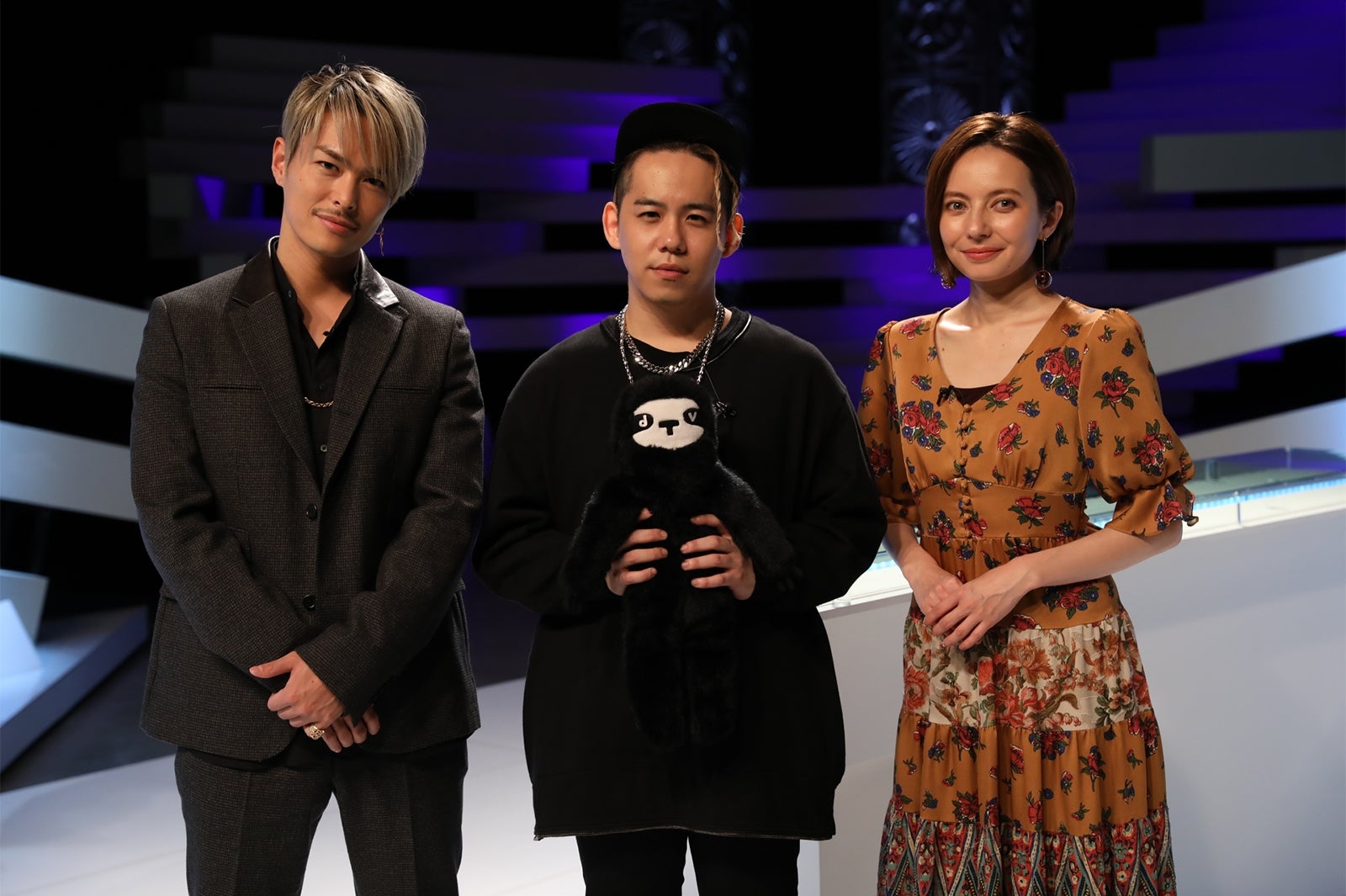 今市隆二、清水翔太、ベッキー／音楽番組「LOVE or NOT♪」より（提供画像）