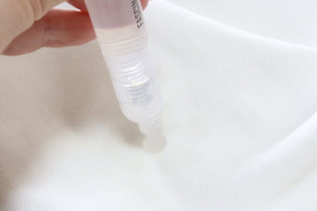 シミ取りペンセット　汚れをなぞる