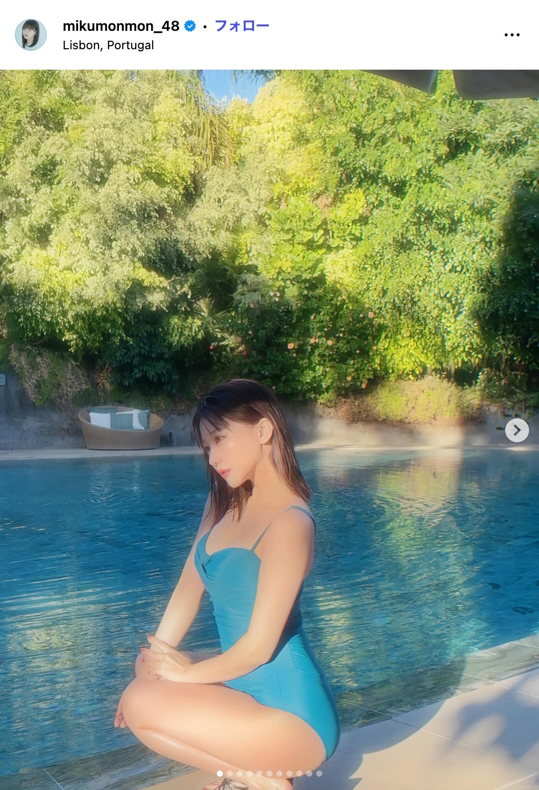 田中美久Instagramより