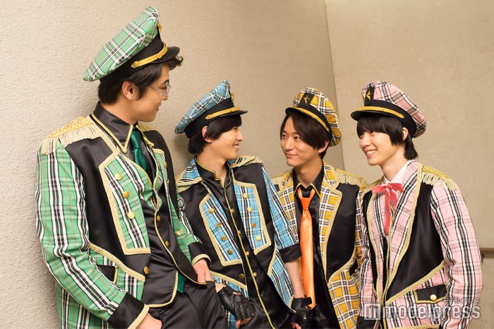 (左から)堀井新太、志尊淳、浅香航大、小越勇輝 (C)モデルプレス