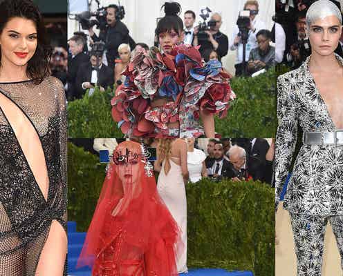 目を奪われる個性派ドレスアップが続々!リアーナ、ケイティ・ペリー…「MET GALA 2017」が今年も凄かった
