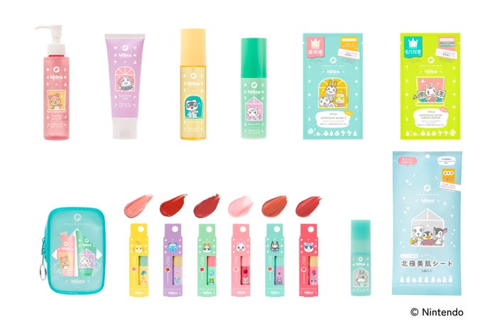 Mitea ORGANIC×「どうぶつの森」コレクション(C)Nintendo