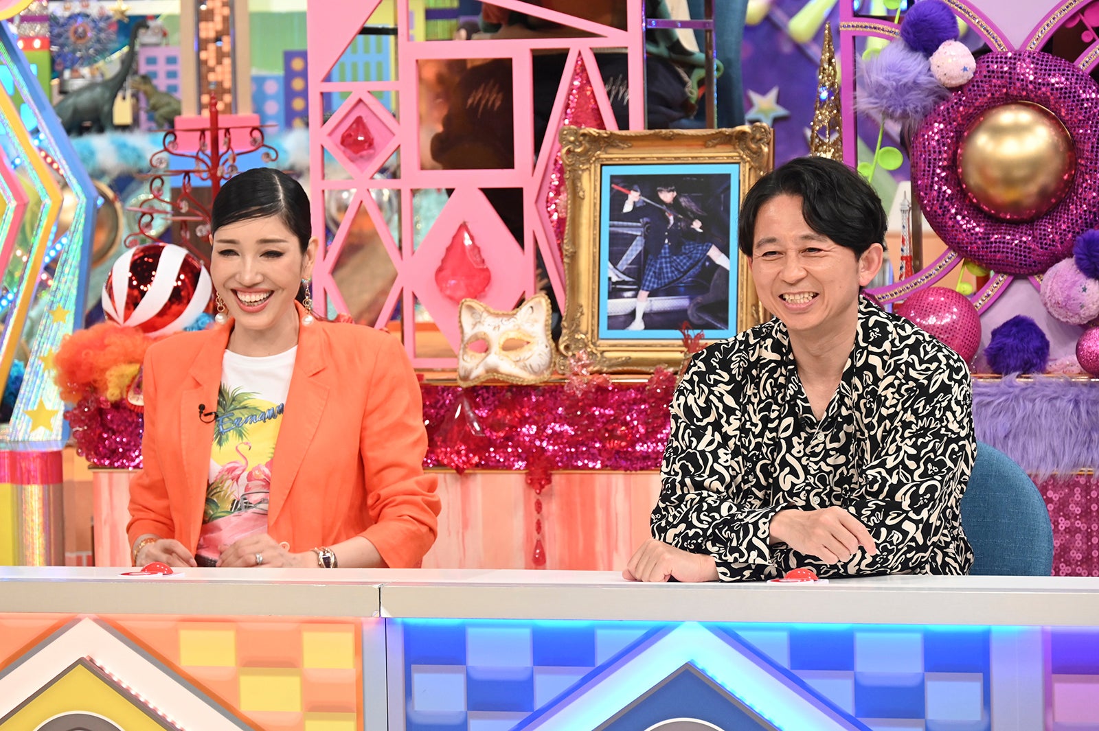 アンミカ、有吉弘行（C）テレビ朝日