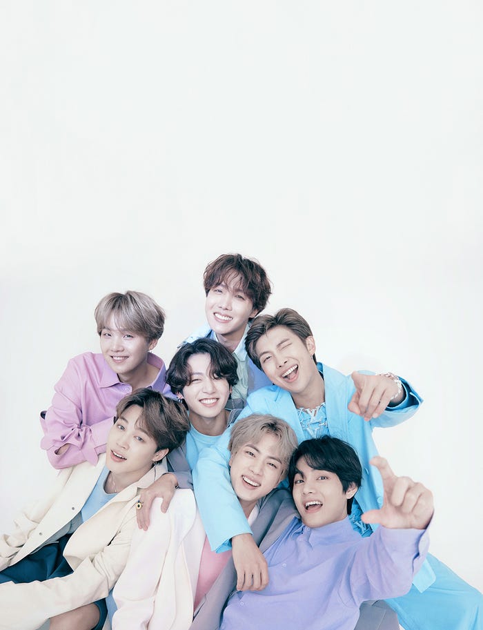 2021年4月から「ルイ・ヴィトン」アンバサダーに就任したBTS(C)Louis Vuitton