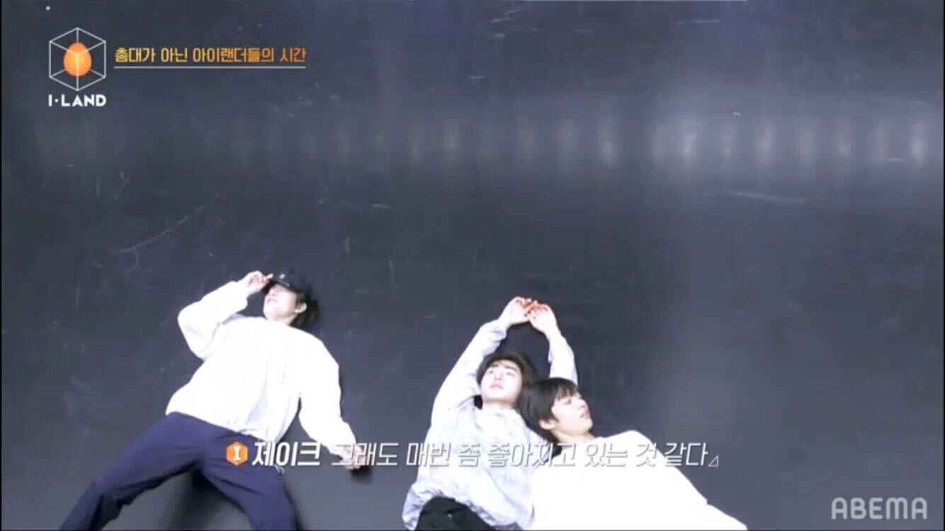 ジェイク、ソンフン、ウィジュ（C） AbemaTV, Inc.