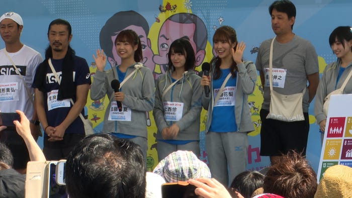 小嶋花梨ら(提供写真)