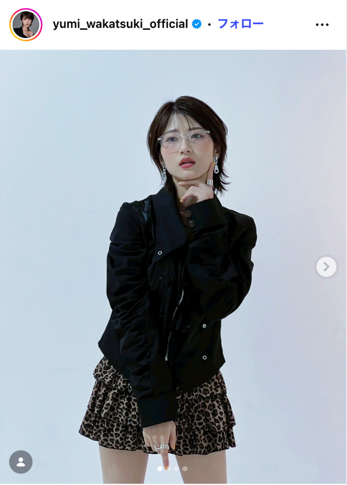 若月佑美Instagramより