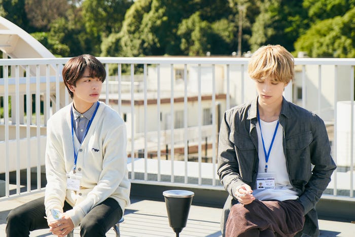 木村慧人、山中柔太朗 「飴色パラドックス」第4話より(C)「飴色パラドックス」製作委員会・MBS