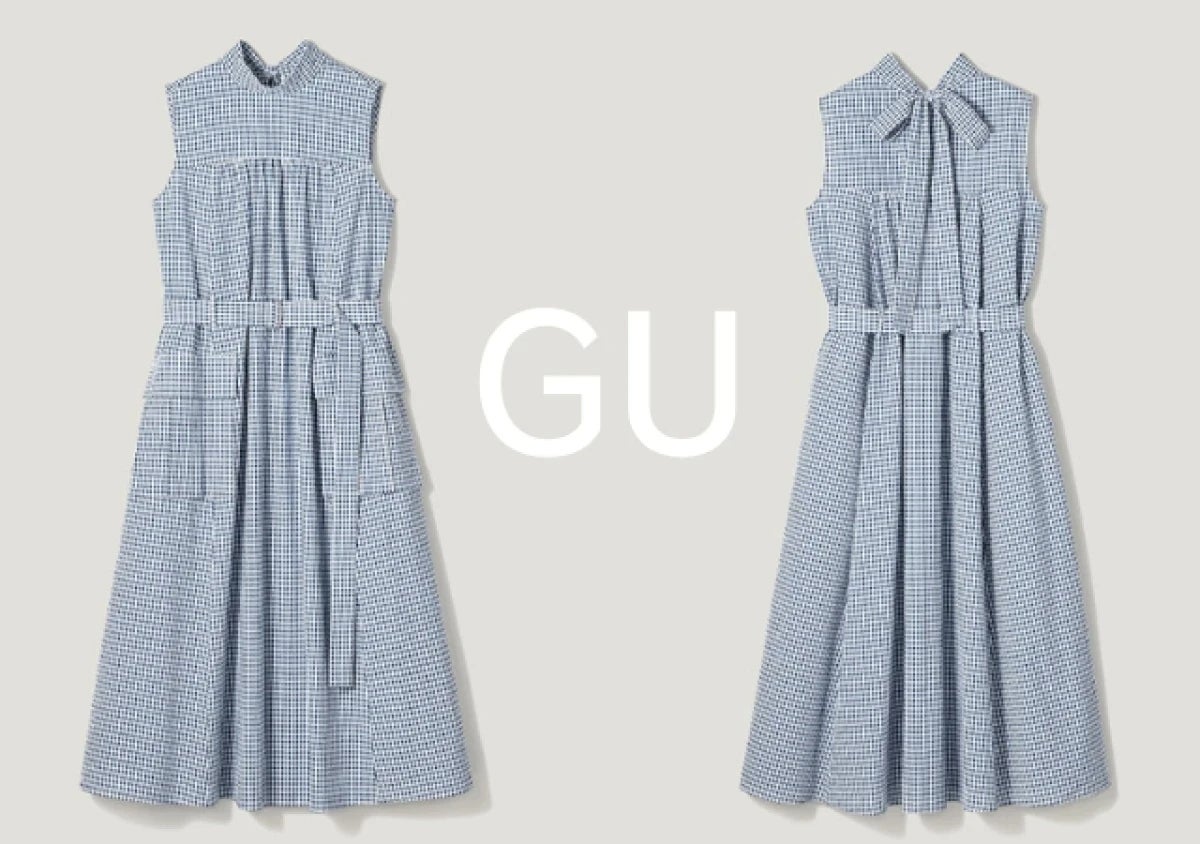 サイズ欠け続出！GUの「チュニック＆ワンピース」めちゃ値下げされてる♡夏に頼れる名品5選