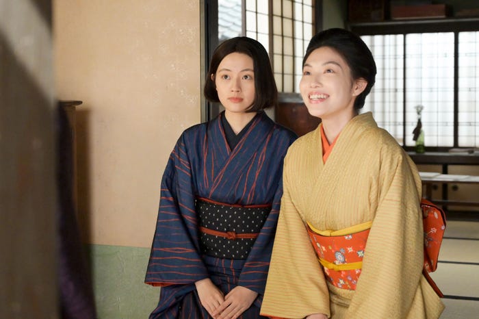 上坂樹里、木越明「風、薫る」第88話(C)NHK