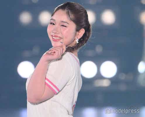 「今日好き」中島結音、美ボディライン強調ワンピース姿【関コレ2025S/S】