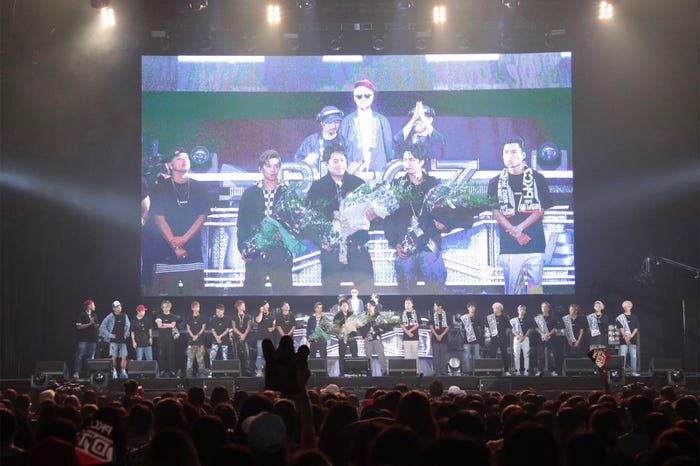 「PKCZ(R)×HiGH&LOW 完成披露試写会&PREMIUM LIVE SHOW」より(C)2018「HiGH&LOW」製作委員会