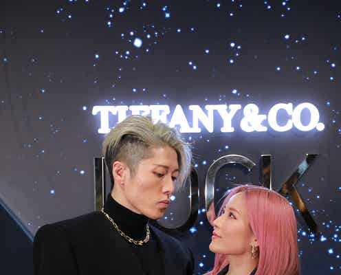 MIYAVI&melody.、夫婦で「ティファニー」ポップアップストア来場