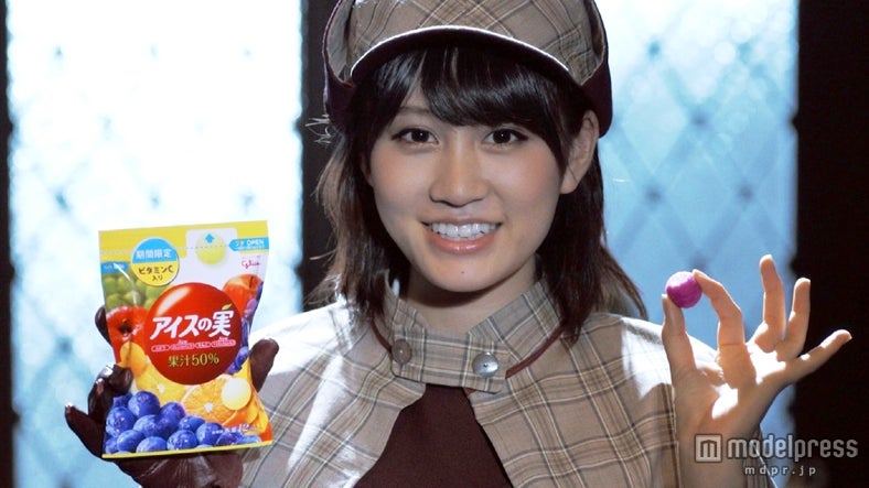 前田敦子／新CM「AKB48 殺人事件FILE‐1」篇より