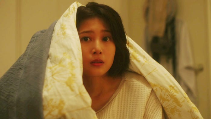 佐津川愛美/「夫婦円満レシピ~それでも夫を愛している~」第1話より(C)「夫婦円満レシピ~交換しない?一晩だけ~」製作委員会