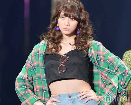 “リア・ディゾンの再来”アンジェラ芽衣、くびれたウエストが眩しい!<TGC2018S/S>