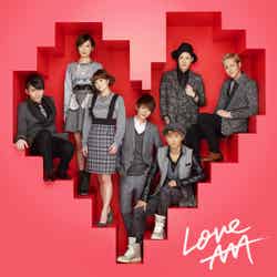 AAA、39枚目のシングル「Love」（2月26日発売）CD＋DVD盤 