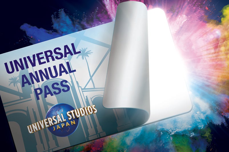 新・年間パスイメージ／画像提供：ユニバーサル・スタジオ・ジャパン