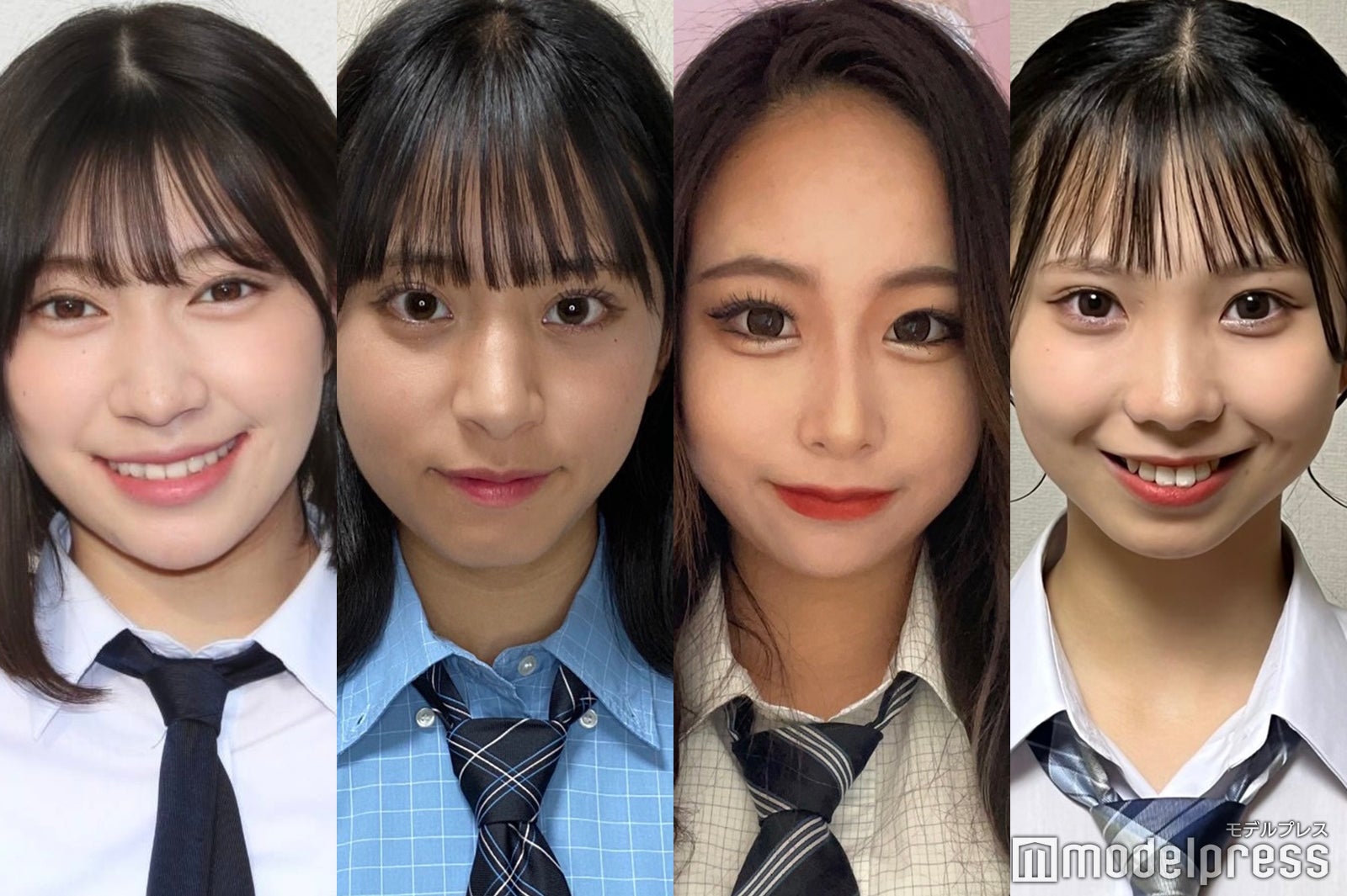 「女子高生ミスコン2022」中国四国エリア暫定上位4人