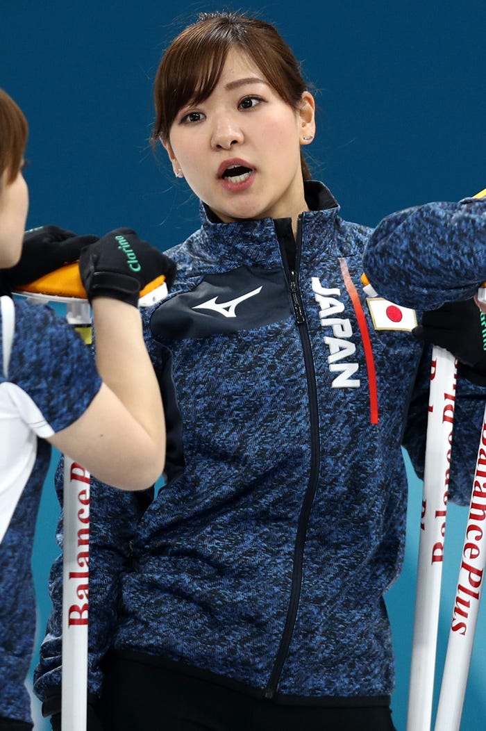 カーリング女子日本代表・吉田知那美選手(Photo by Getty Images)