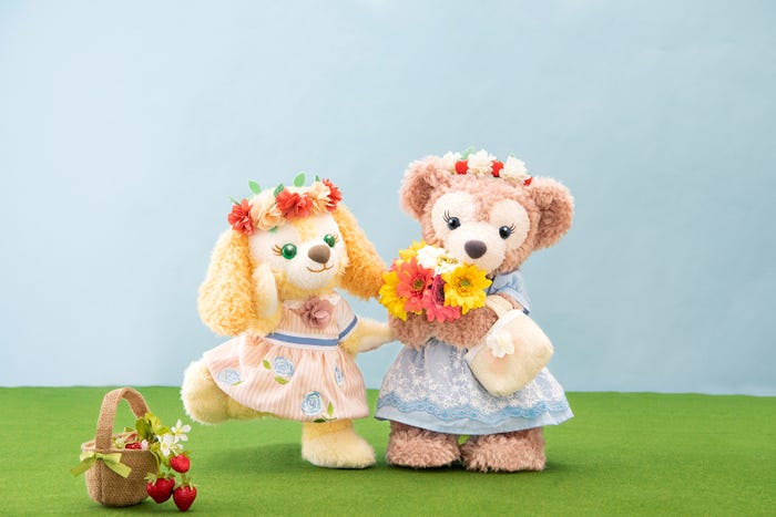 「ダッフィー&フレンズのスプリング・イン・ブルーム」の新グッズ※イメージ(C)Disney