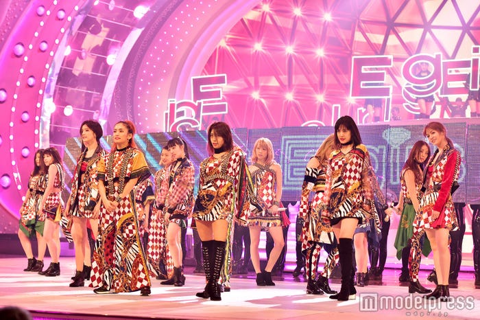 E-girls/写真はリハーサル時(C)モデルプレス
