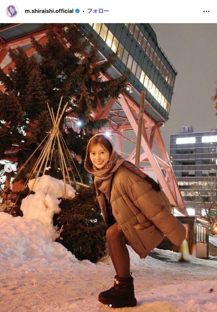 白石麻衣Instagramより