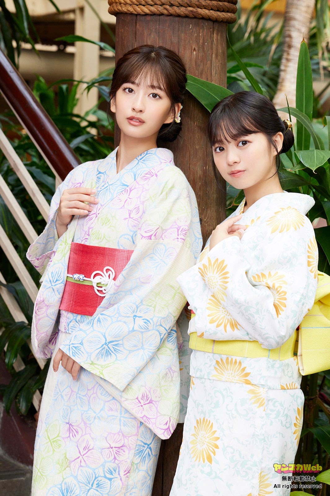 「ミスマガジン」斉藤里奈＆加藤綾乃、ビキニ・浴衣姿で美ボディ全開