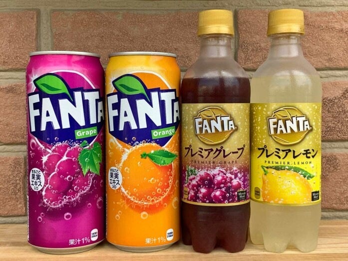 ファンタの現行販売品（2022年）