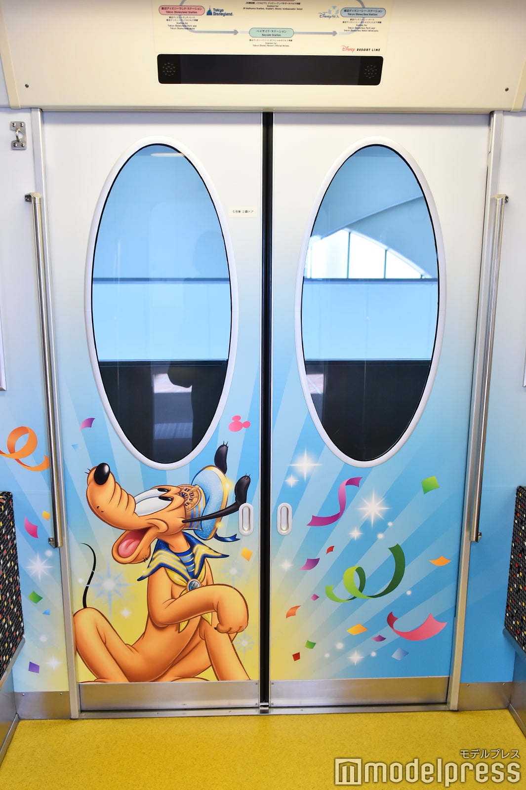 ディズニーリゾートラインも35周年仕様（C）モデルプレス（C）Disney
