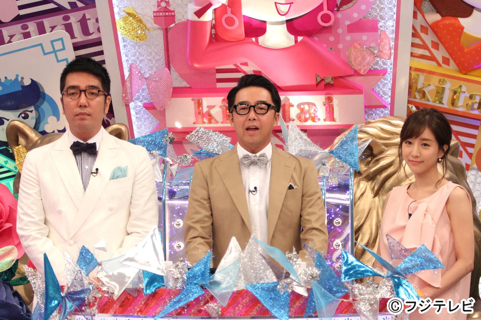 おぎやはぎ、田中みな実（C）フジテレビ