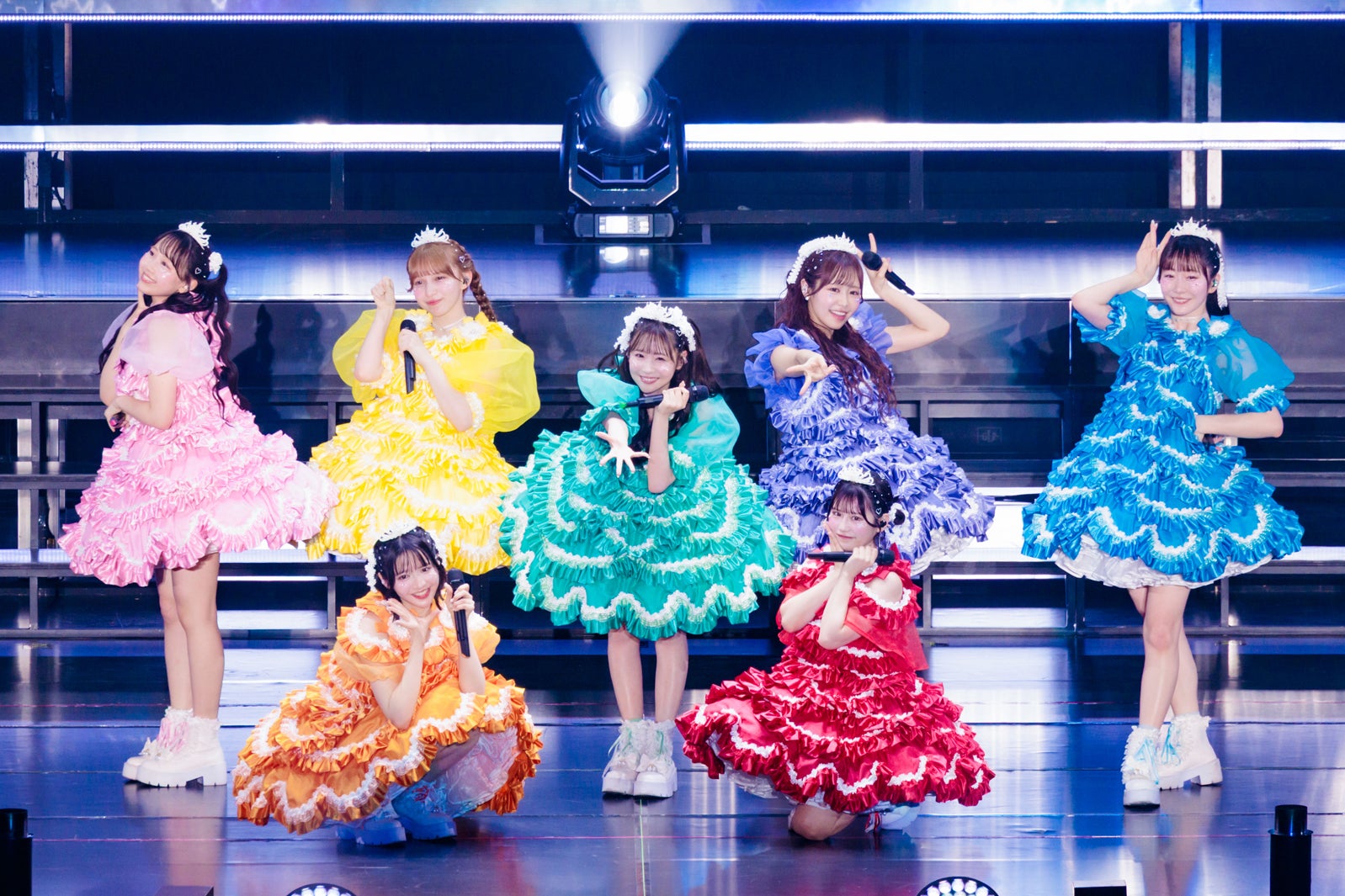 「FRUITS ZIPPER 3rd ANNIVERSARY 超めでたいライブ -さん-」より／PHOTO：ヨシモリユウナ、森好弘、高田梓