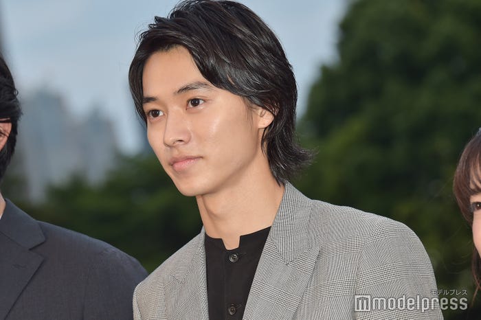 山崎賢人(横分け)/映画「羊と鋼の森」試写会イベントより:2018年5月撮影 (C)モデルプレス