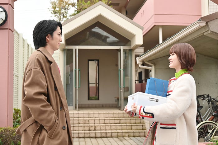 前田公輝、生見愛瑠「セクシー田中さん」第8話より(C)日本テレビ