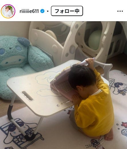 田中理恵Instagramより